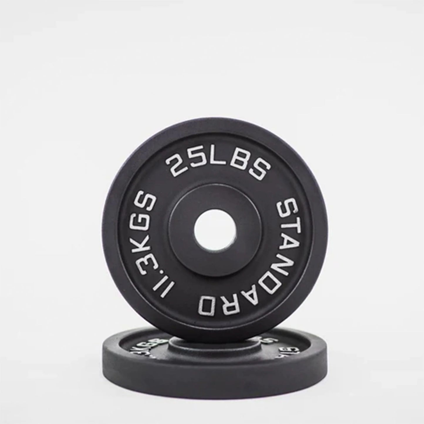 2'' Old School Single-Sided Black Iron Weight Plates (240 LB)
